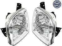 Vista 6 de Auto Parts Avenue Reemplazo de faro para 2000 2001 2002 2003 2004 Tundra (solo modelo de doble cabina) 2001 2002 2003 2004 Sequoia par lado derecho