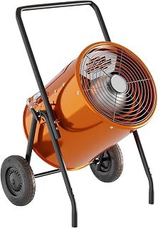 Portable Electric Salamander Forced Air Indoor Heater - 4...