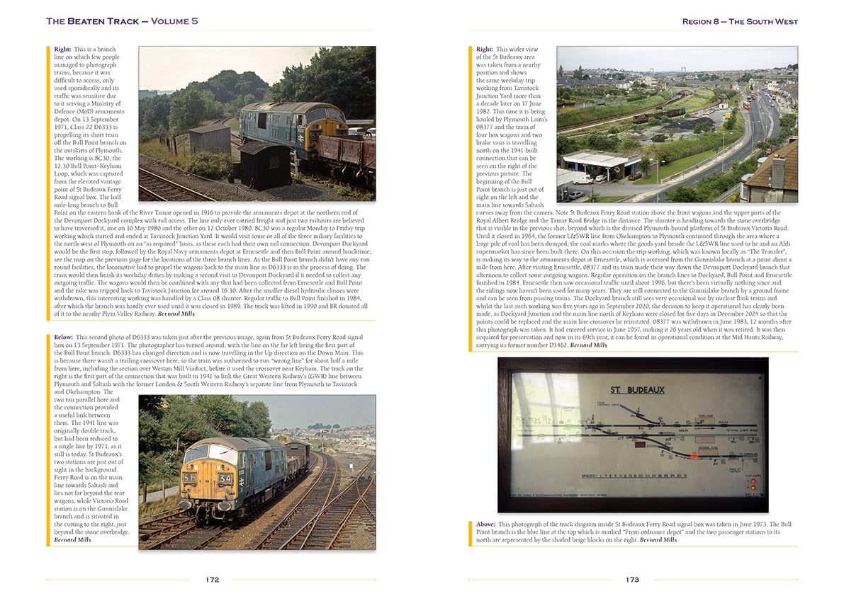 The Beaten Track Volume 5: The Traction and Extremities of Britain's Rail Network 1970-1985