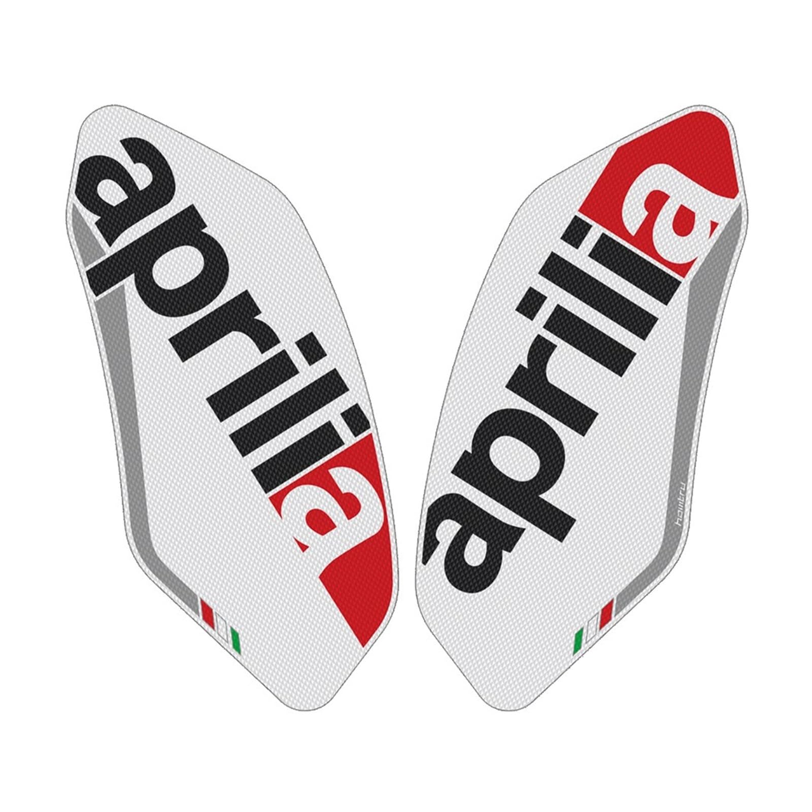 DEHIWI Motorrad Anti Slip Tank Pad Aufkleber Gas Knie Grip Traktion Seite Aufkleber Für Aprilia RSV4 2010-2021 TUONO 1100 2015-2021 Schutzaufkleber (Farbe : Weiss)