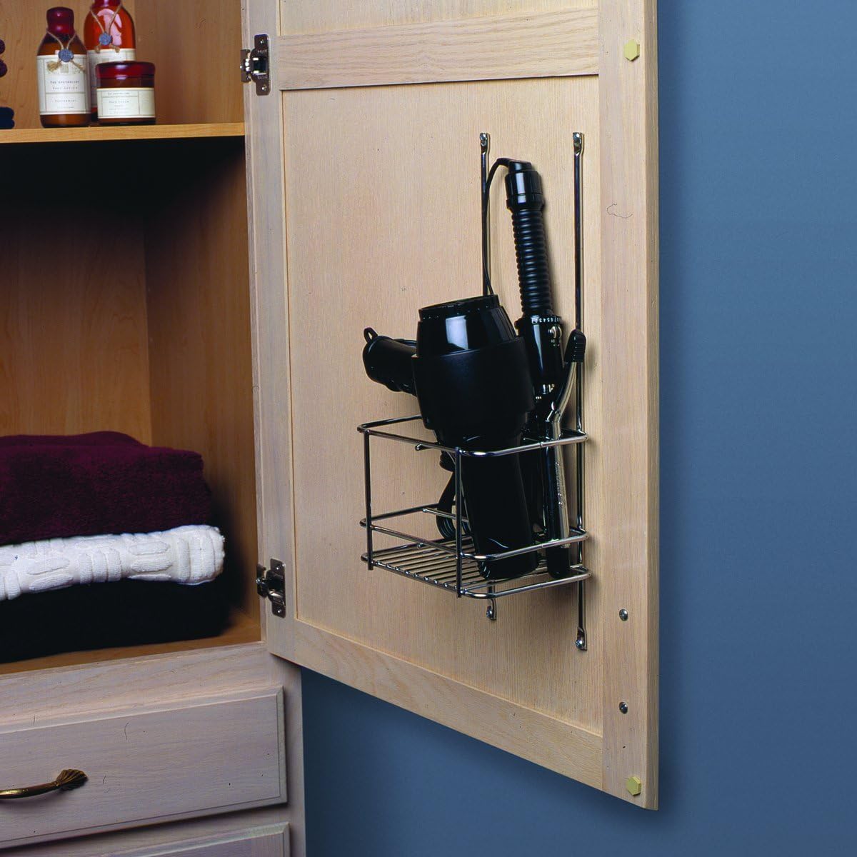 Amazon.com: Knape & Vogt GR Grooming Rack - Frosted Nickel : Pet Supplies