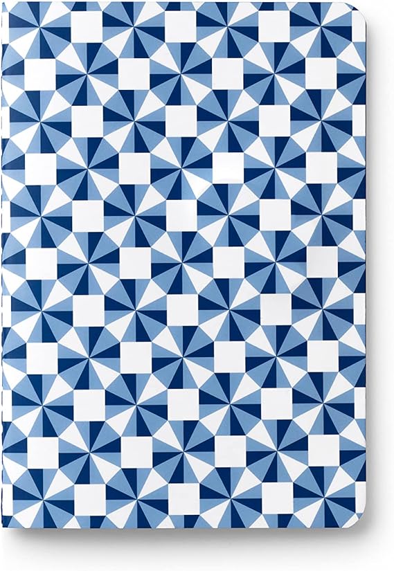 Gio Ponti Tile Small Sewn Lined Notebook