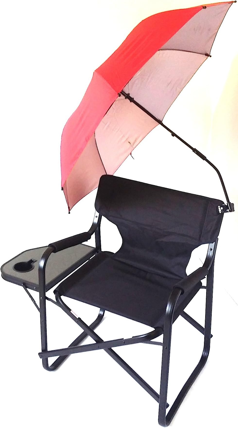 TuscanyPro Heavy Duty CAPTAIN Chair W/ REMOVABLE UMBRELLA--10 Years Warranty- Product--300 LB. MAX WEIGHT CAPACITY-- XL DESIGN