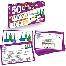 Junior Learning 50 Place Value Activities | Numeracy Activity Flashcards | Ages 5-8, Year 1-3, Key Stage 1