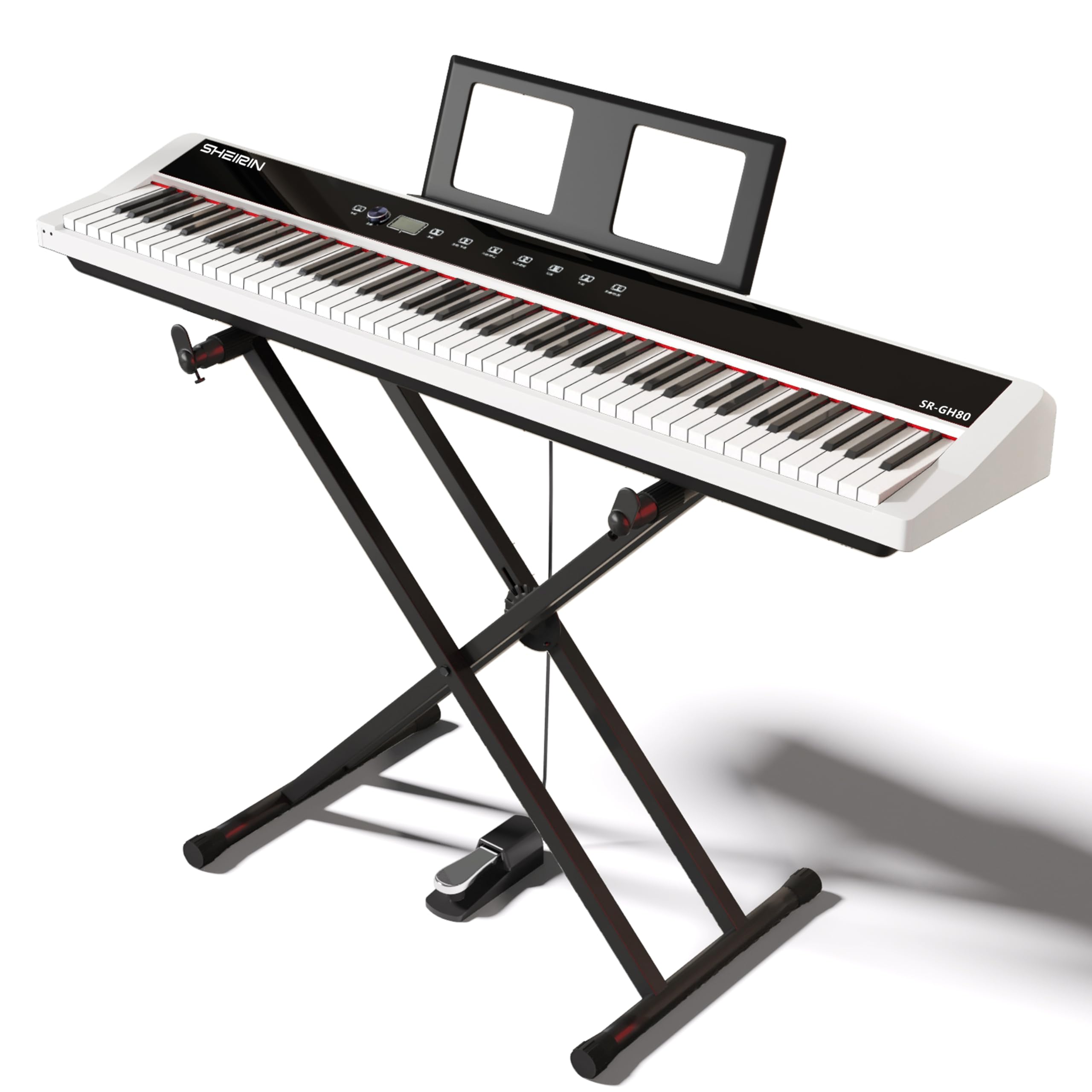 Amazon.com: SHEIRIN digital piano 88 keys weighted keyboard touch