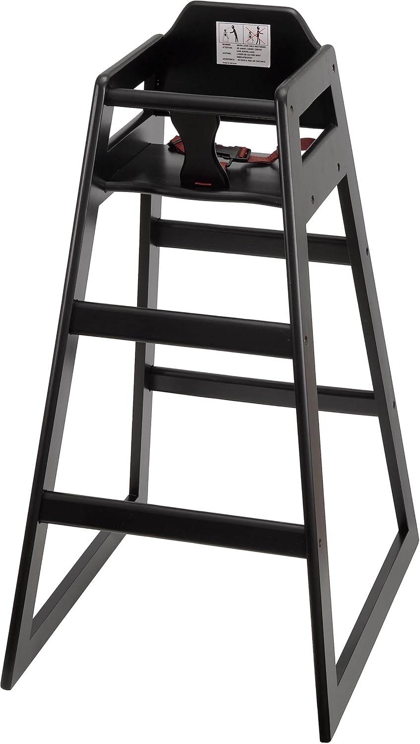 Hight Quality, Seating Ready-to-Assemble Restaurant Wood Bar Height High Chair, Baby Highchairs, Durable Dining Feeding Chair with Steps, High Chairs for Babies and Toddlers, Seria 01