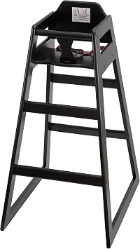 Hight Quality, Seating Ready-to-Assemble Restaurant Wood Bar Height High Chair, Baby Highchairs, Durable Dining Feeding Chair with Steps, High Chairs for Babies and Toddlers, Seria 01