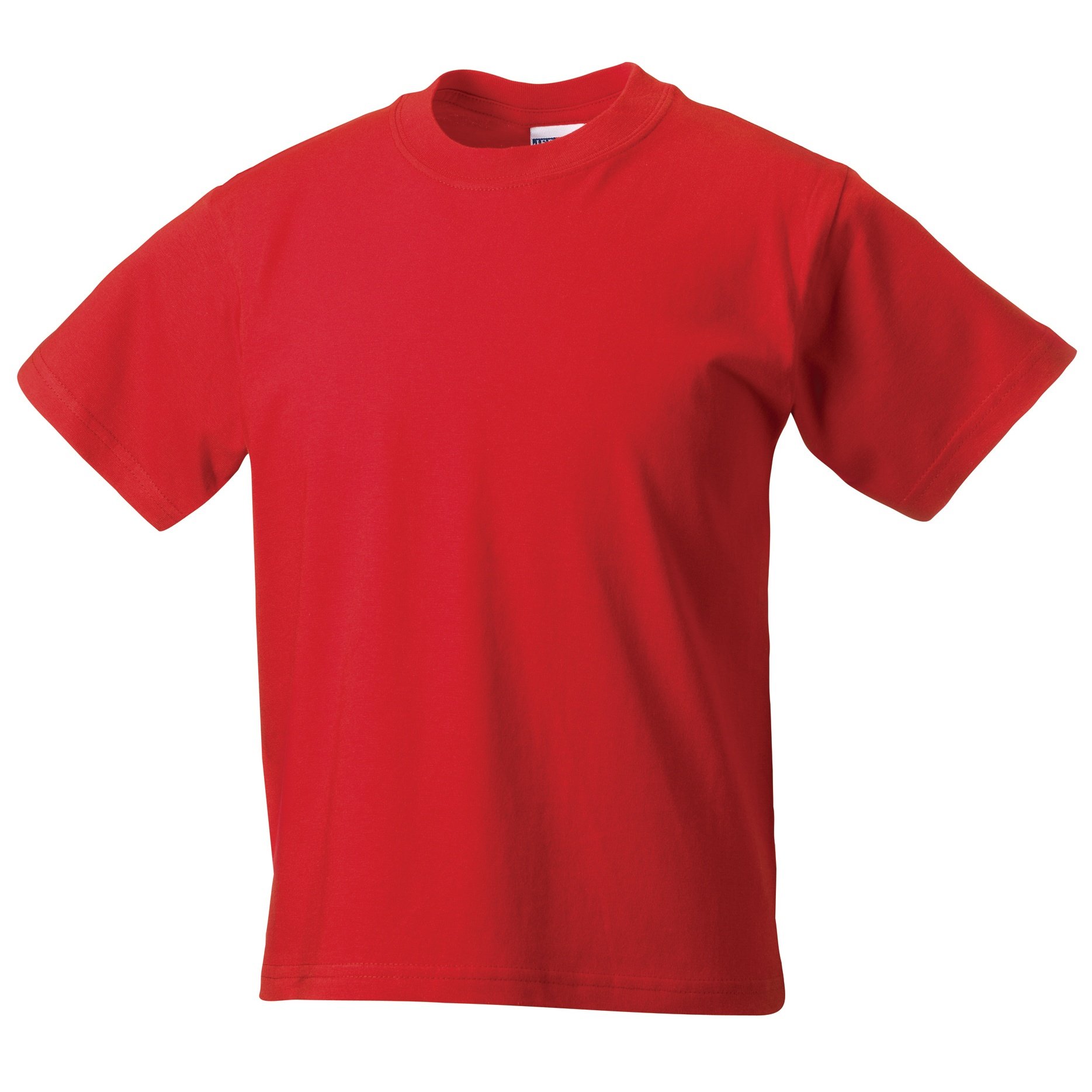 Jerzees Schoolgear Childrens Classic Plain T-Shirt (11-12) (Bright Red)