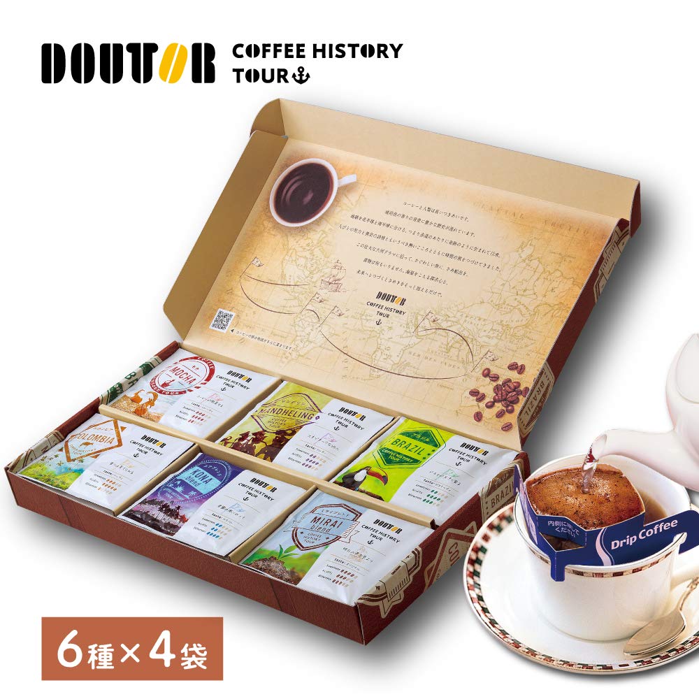 Amazon.co.jp: ドトールコーヒー ドリップコーヒーヒストリーツアー