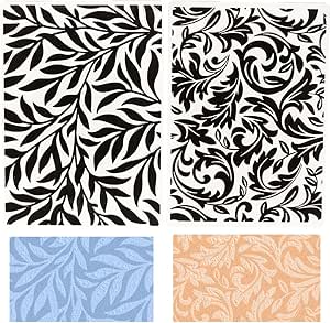 Amazon.com: CRASPIRE 2Pcs Music Note 3D Embossing Folder Background ...