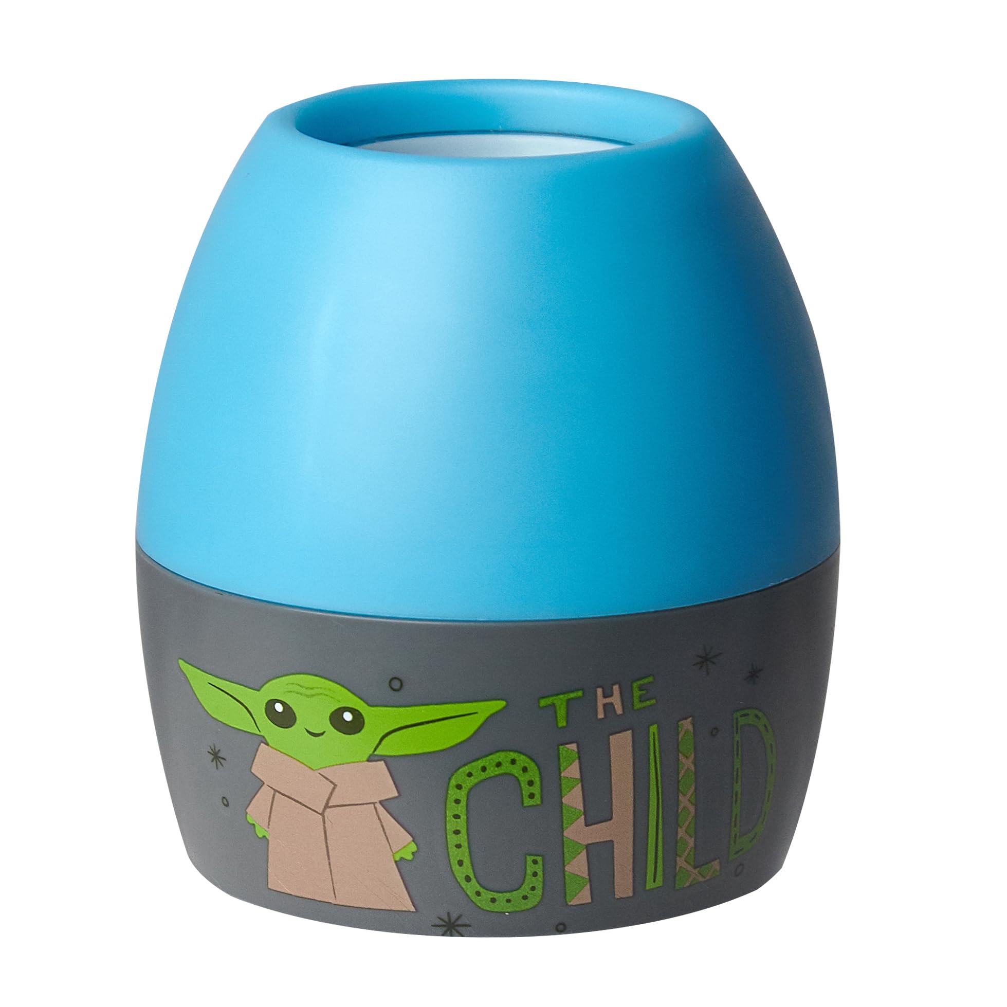Idea Nuova Star Wars The Mandalorian Featuring Grogu Scene Projection Kids Lamp and Nightlight