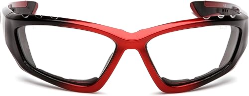 Vista 25 de Pyramex Safety Gafas de seguridad Accurist, color negro, lente antivaho gris