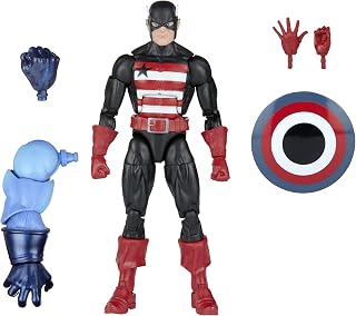 Marvel Legends Series U.S. Agent Classic Comics Action Figure 6-inch Collectible Toy, 1 Accessory, 2 Build-A-Figure Parts