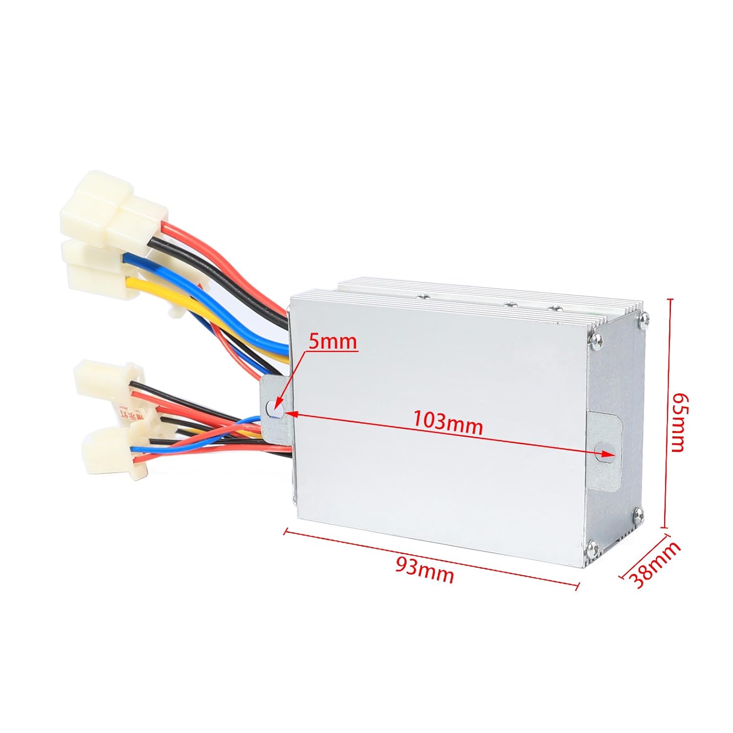48 Volt 1000 Watt Brush Electric Motor Controller for e-Bike Tricycle Scooter Bicycle