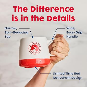 NativePath Ceramic Holiday Mug - 14 oz