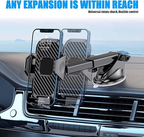 Miniatura 5 de gunhunt 1 soporte de navegación antivibración para salida de aire del automóvil, base de soporte de teléfono de espuma EVA, base de ventosa biónica