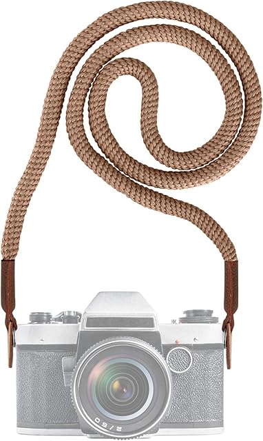 Camera Strap, Handmade Soft Cotton Universal Vintage Shoulder Neck Belt Strap for Leica Canon Nikon Olympus Lumix Sony(100 CM)