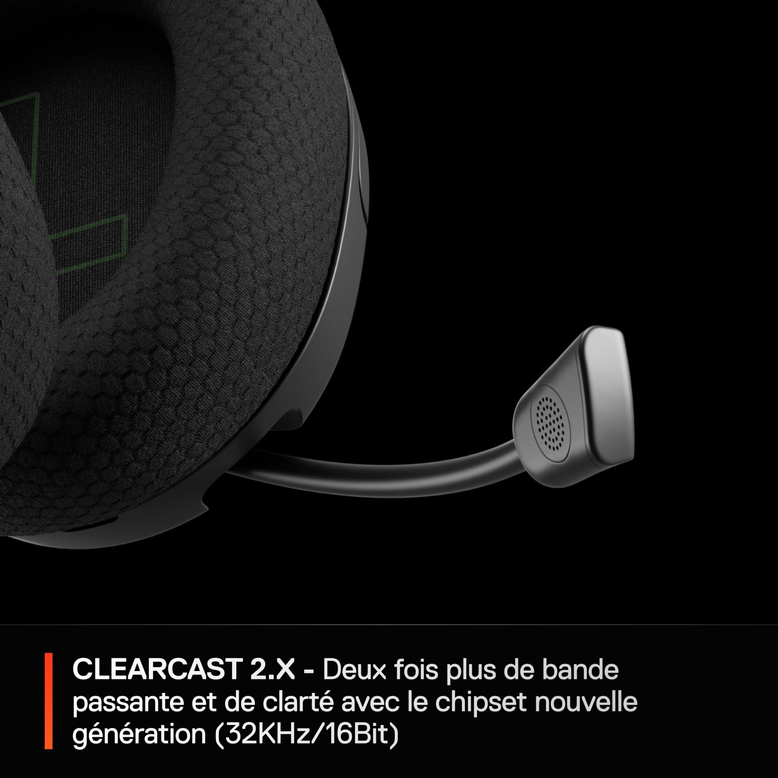 SteelSeries Arctis Nova 5X Casque Gaming Xbox Sans Fil - Haut-parleurs magnétiques néodyme - 100+ profils audio - Batterie 60h - 2,4GHz/BT - Micro ClearCast Gen 2.X - Pour Xbox, PS, PC, Switch, Mobile