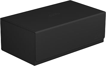 Ultimate Guard Arkhive 800 + ، علبة سطح لـ 800 بطاقة TCG ذات الأكمام المزدوجة ، سوداء ، متوافقة مع الصخور ، الإغلاق المغناطيسي وبطانة الألياف الدقيقة الداخلية