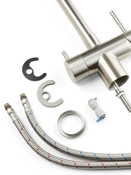 Ares 3-Way Kitchen Filter Tap Stainless Steel