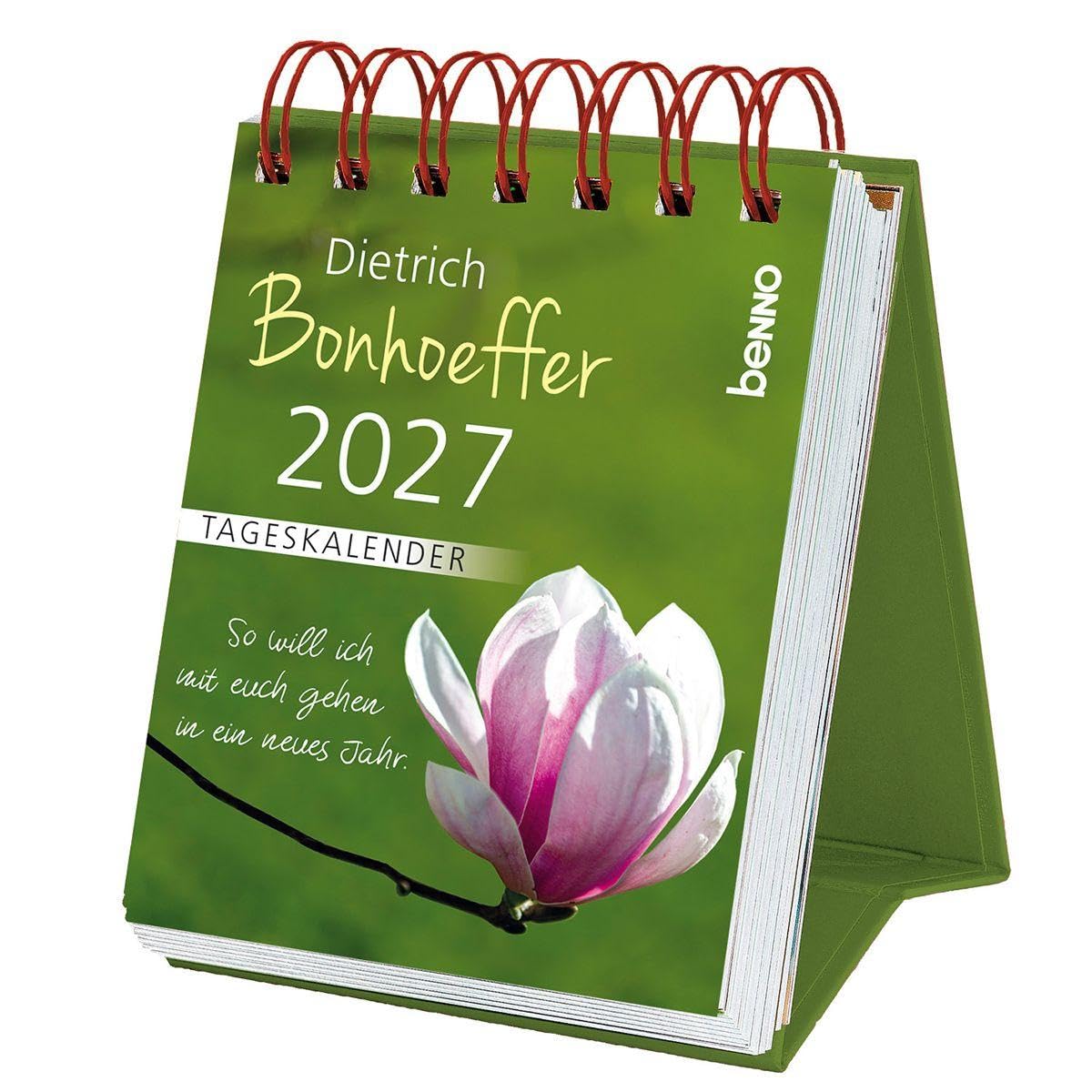 Dietrich Bonhoeffer Tageskalender 2027: So will ich mit euch gehen in ein neues Jahr