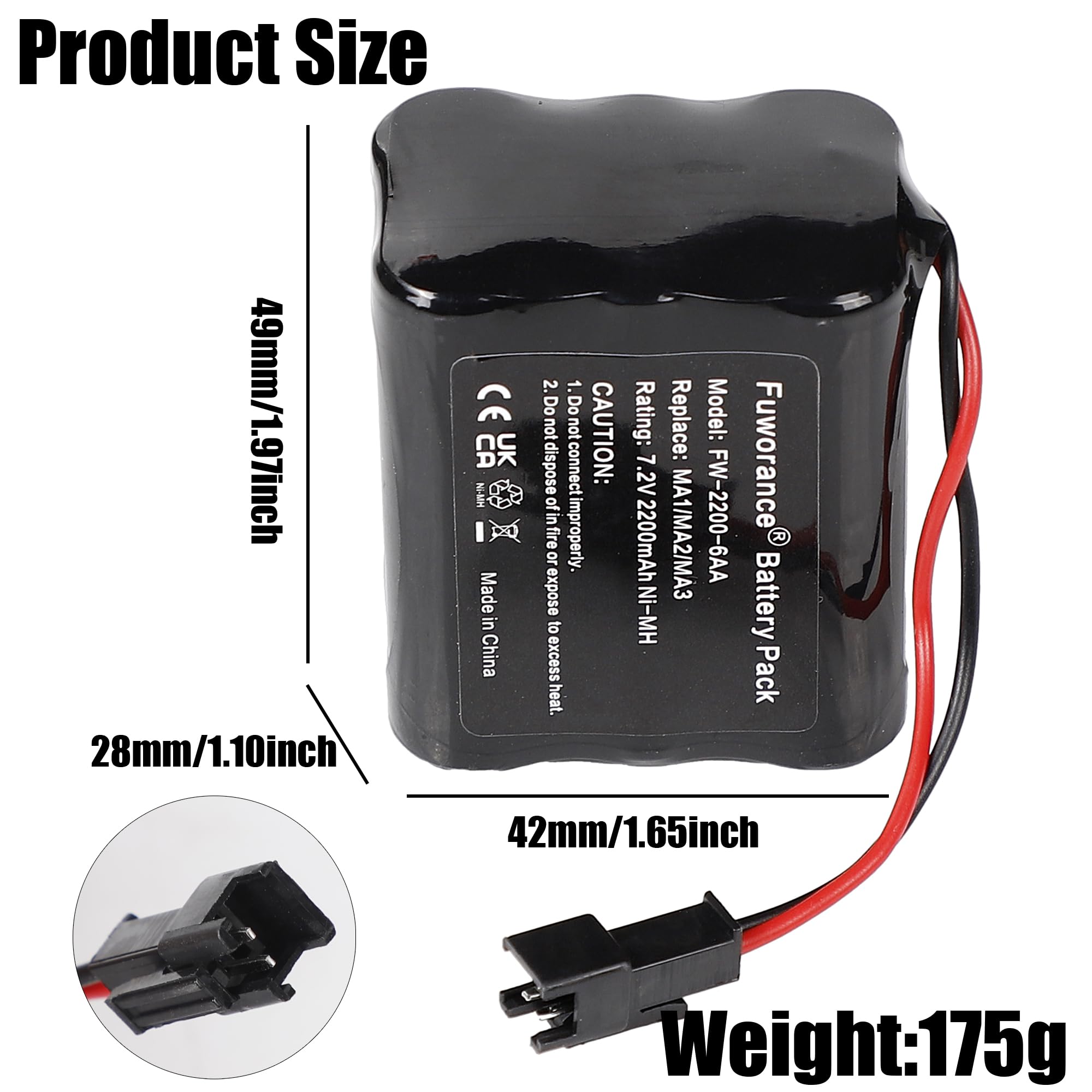 2200mAh 7.2V 15.84Wh Batterie Compatible avec Tivoli PAL/iPAL Radio MA-1, MA-2, MA-3 Audio Ni-MH Batteries Pack Batteries+Boîte à Outils