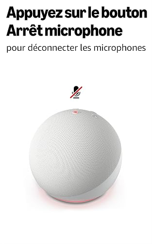 Echo Dot (Nouvelle génération) | Enceinte connectée Bluetooth et Wi-Fi au son puissant encore plus imposant | Anthracite, avec accès anticipé à Alexa+ - 7