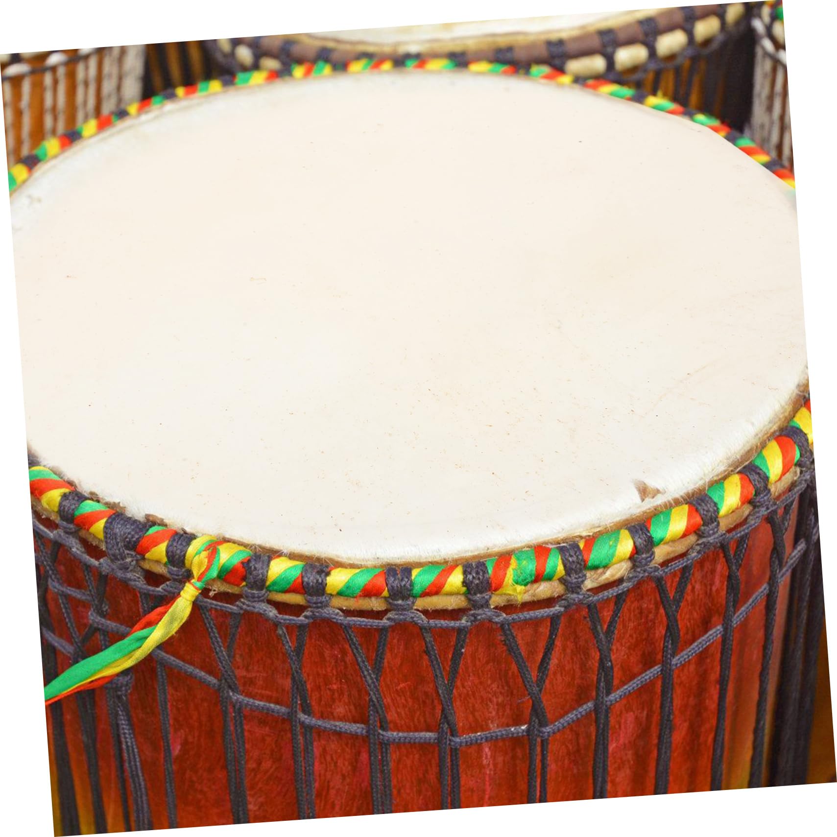 COSMEVIVI Drum for African Buffalo Shaman Drums 2 Pack Musical Instrument Parts Easy to Clean