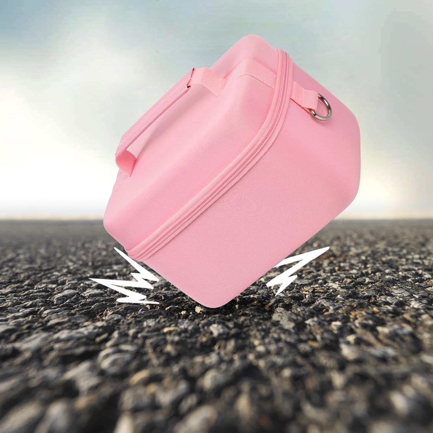 Digital Camera Case Compatible with Canon EOS Rebel T7/ 4000D/ T100 DSLR Cameras, Also for Sony Alpha a6400/ a6100/ a6700/ A6600/ a6300 Mirrorless, Holder for SD Card and More (Pink) - Image 5