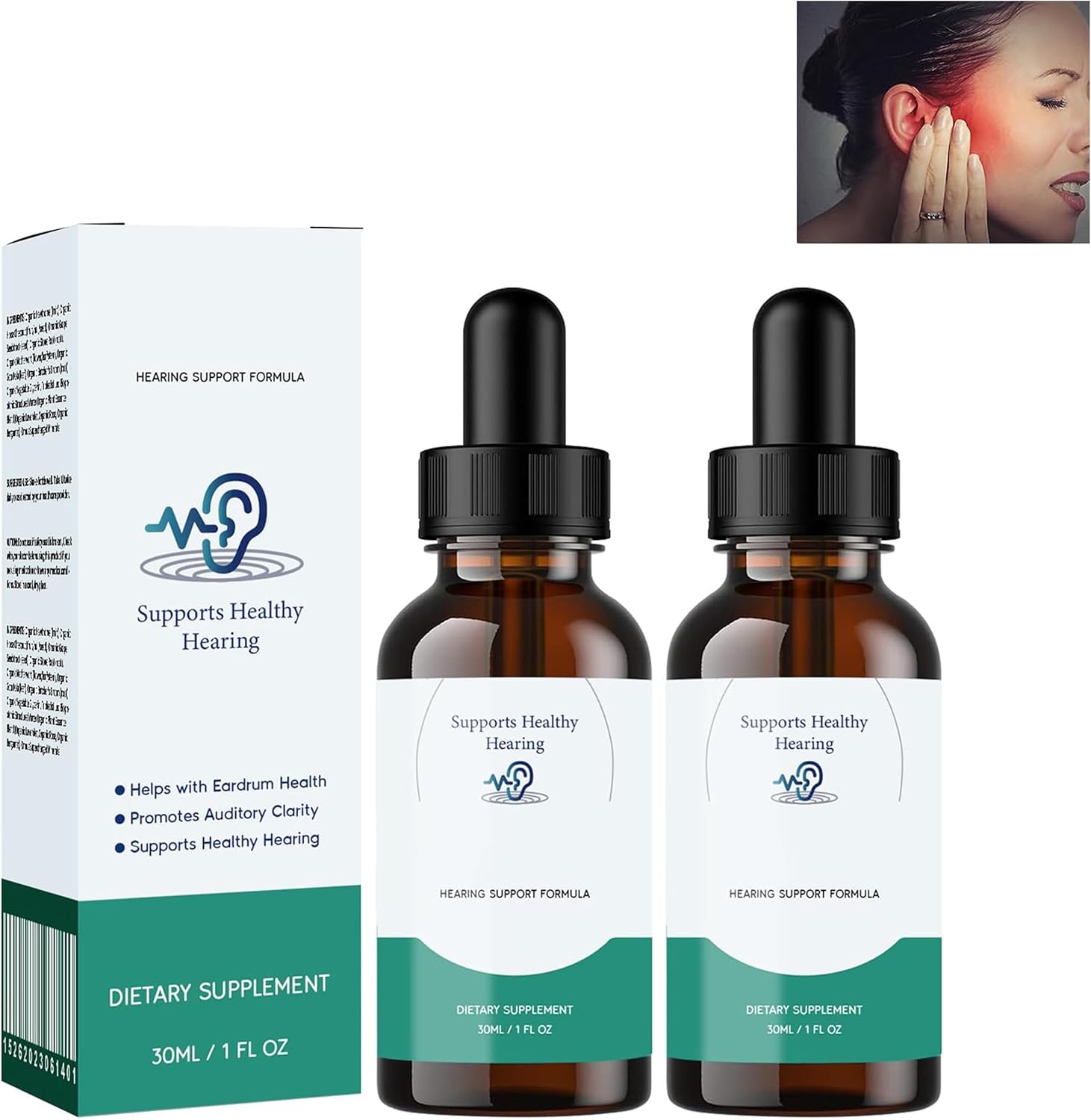 Tanning Cortexi Nasal Cortexi Spray 2pc Cortexi Drops for Ear Health