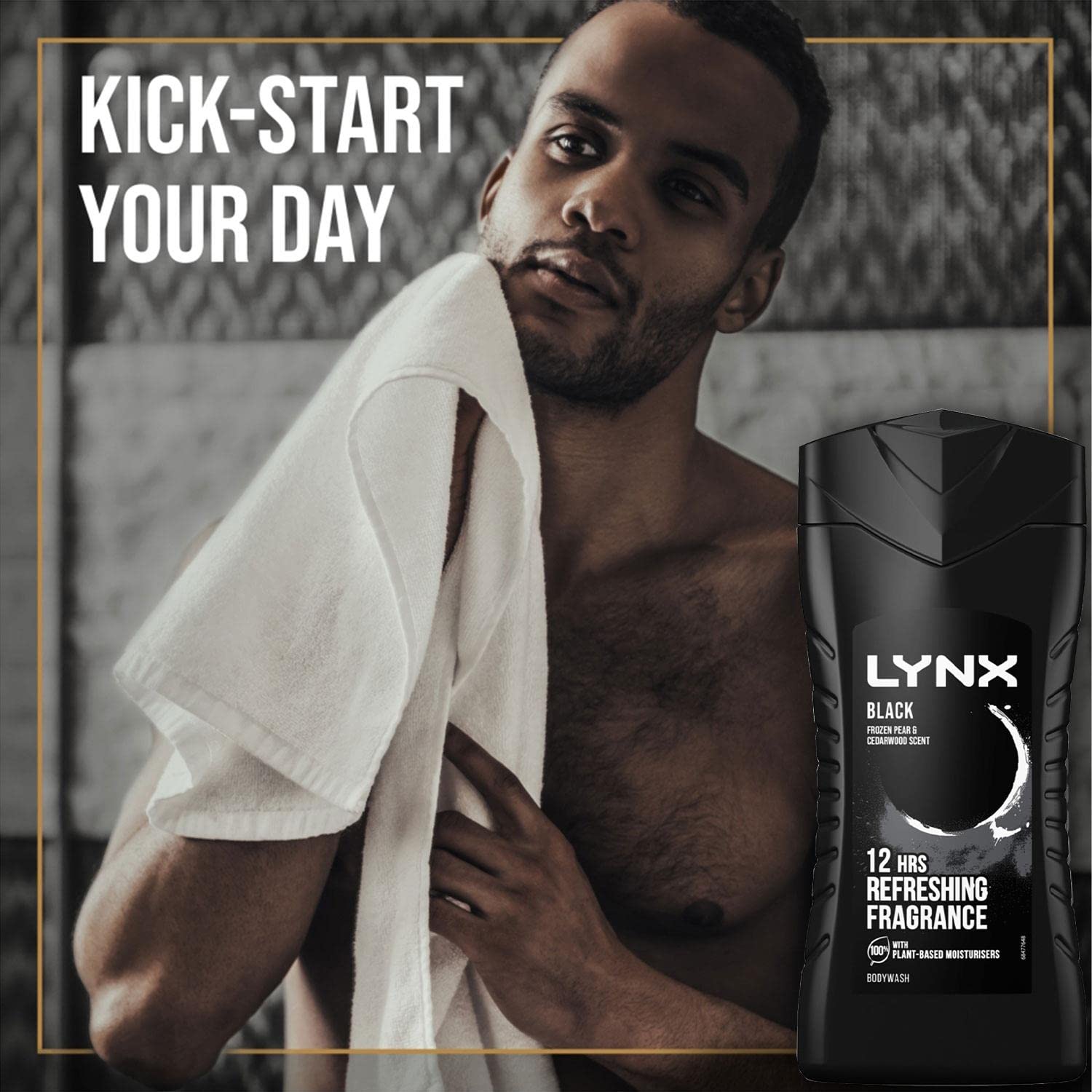 Lynx Black Shower Gel, 250 ml
