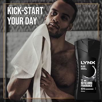 Lynx Black Shower Gel, 250 ml