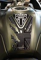 Vista 5 de labelbike - Almohadilla de depósito de resina de gel 3D para motocicletas Triumph Tiger 900 GT y Rally