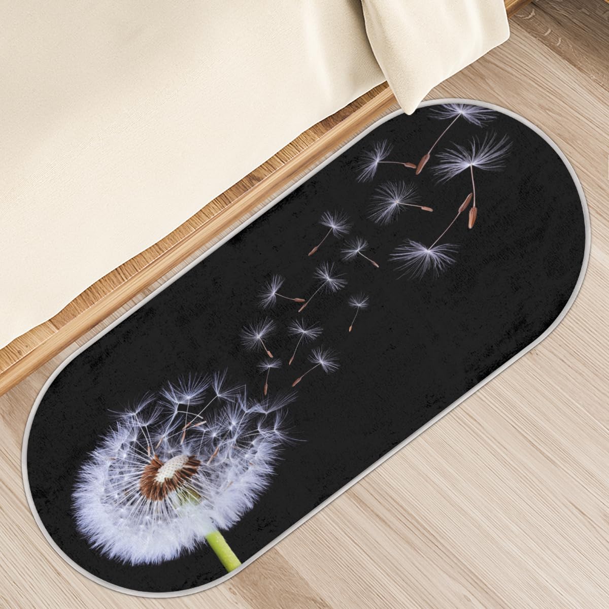Tapis pissenlit fleuri pour égayer la décoration de votre chambre