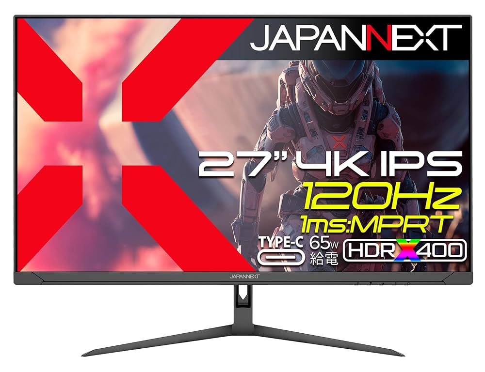 Amazon.co.jp: JAPANNEXT 27インチ IPSパネル搭載 120Hz/1ms