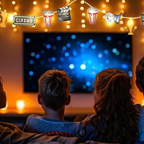 Miniatura 9 de Guirnalda de luces para cupcakes, regalos de cupcakes, guirnalda de luces para decoración de bodas, fiestas de cumpleaños, 20 LED, 10 pies, funciona