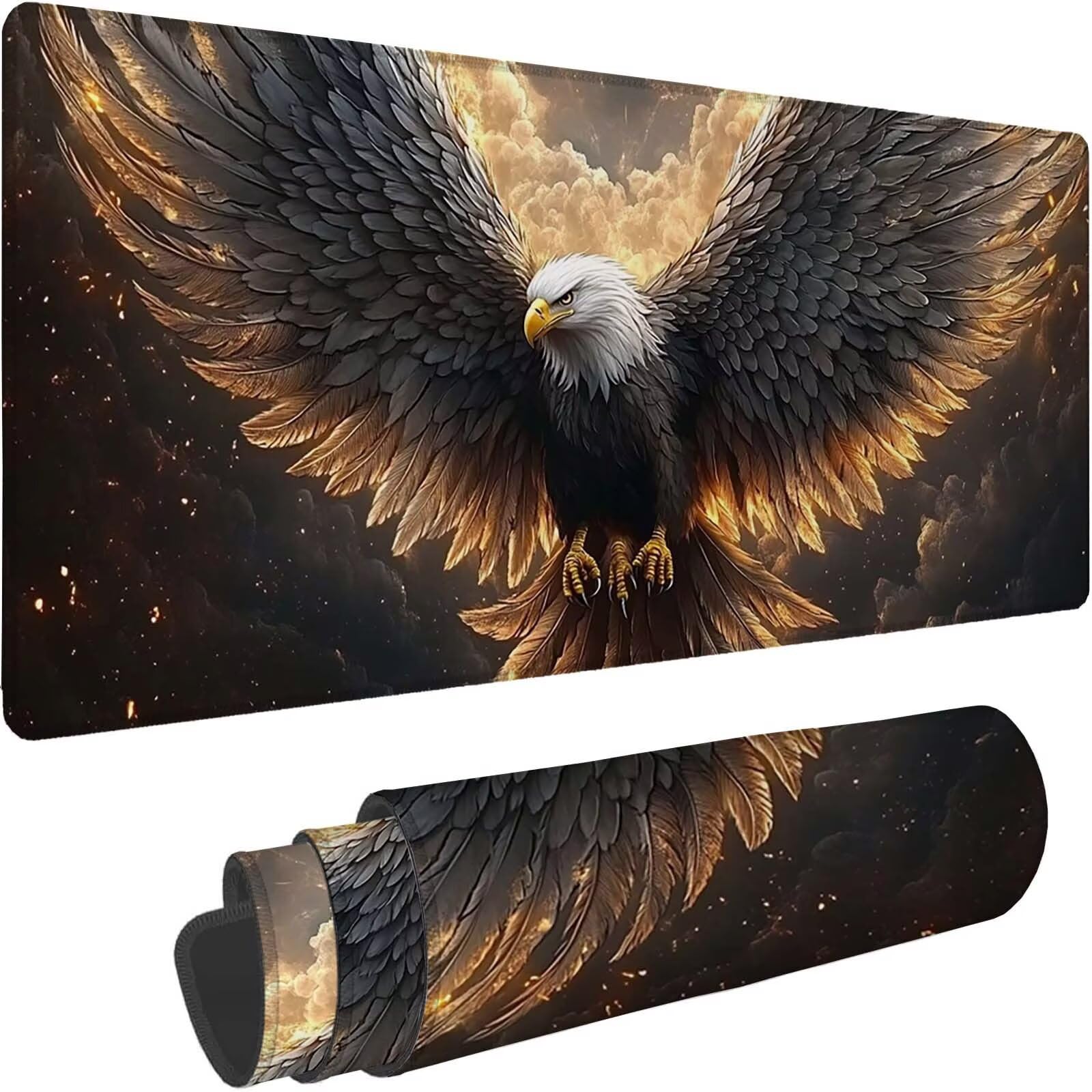 Alfombrilla Gaming 1000 x 500 mm, Grande Alfombrilla Ratón Negro 0-z305