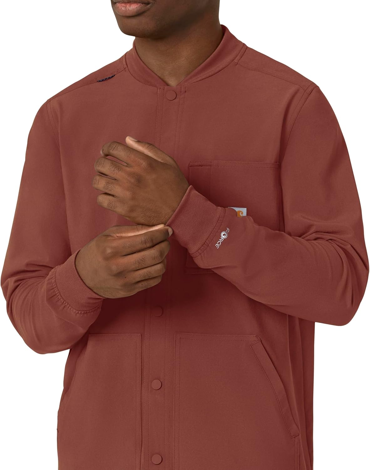 Carhartt Men's Shirt Jacket - Sable, L - Image 4