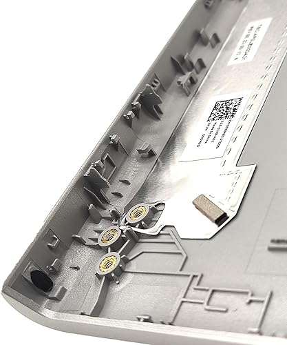 Miniatura 7 de Reemplazo LCD Tapa trasera superior trasera con bisagras para Dell Inspiron 15 3510 3511 3515 3520 3525 Series Laptop 0DDM9D DDM9D DDM9D Plata