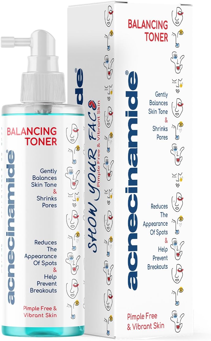 Balancing Toner, 100 mL, Reduces The Appearance of pimples and Helps Uneven Skin Colour Correction, moisturizes and sooths The Skin