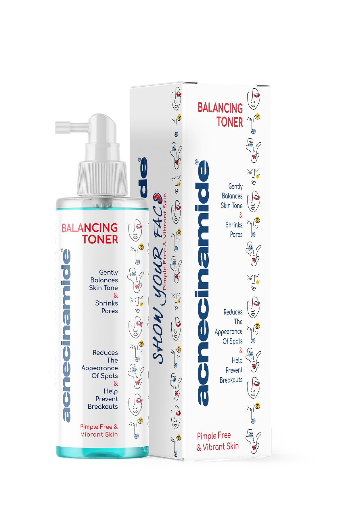 Balancing Toner, 100 mL, Reduces The Appearance of pimples and Helps Uneven Skin Colour Correction, moisturizes and sooths The Skin