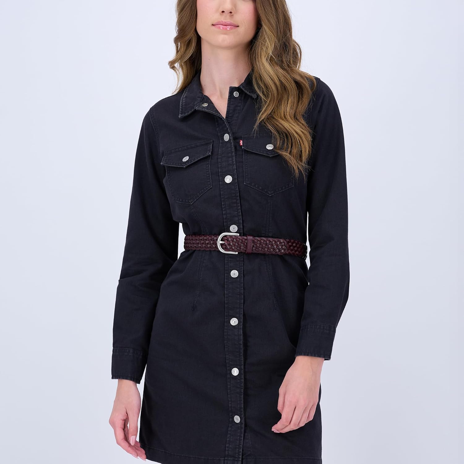 Levi's womens Fully Adjustable Casual Leather Braided Belt for Jeans and Dresses - Image 6