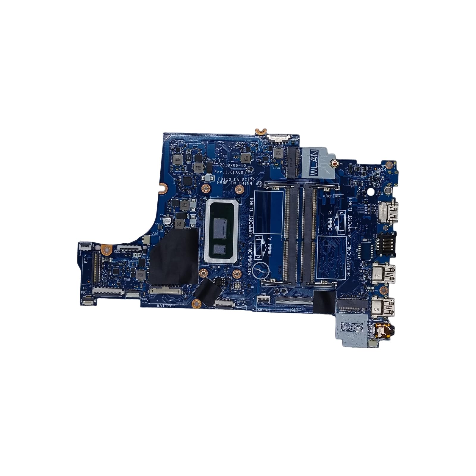 Amazon | 交換用 Dell Vostro 3590 マザーボード FDI50 LA-G717P