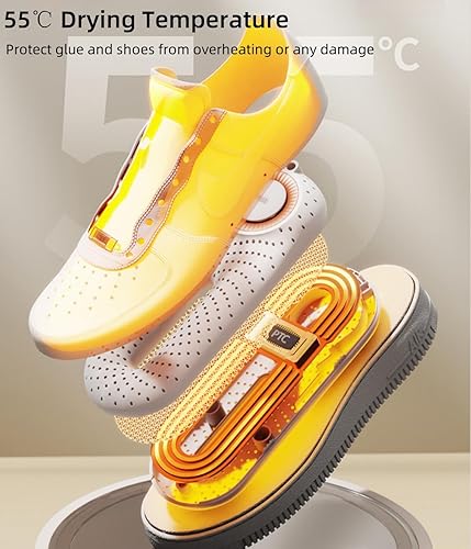 Miniatura 4 de Secador Eléctrico de Zapatos Snowpea, Secador de Botas de Esquí, Calentador de Zapatos y Botas para Zapatillas Deportivas Sudadas con Temporizador