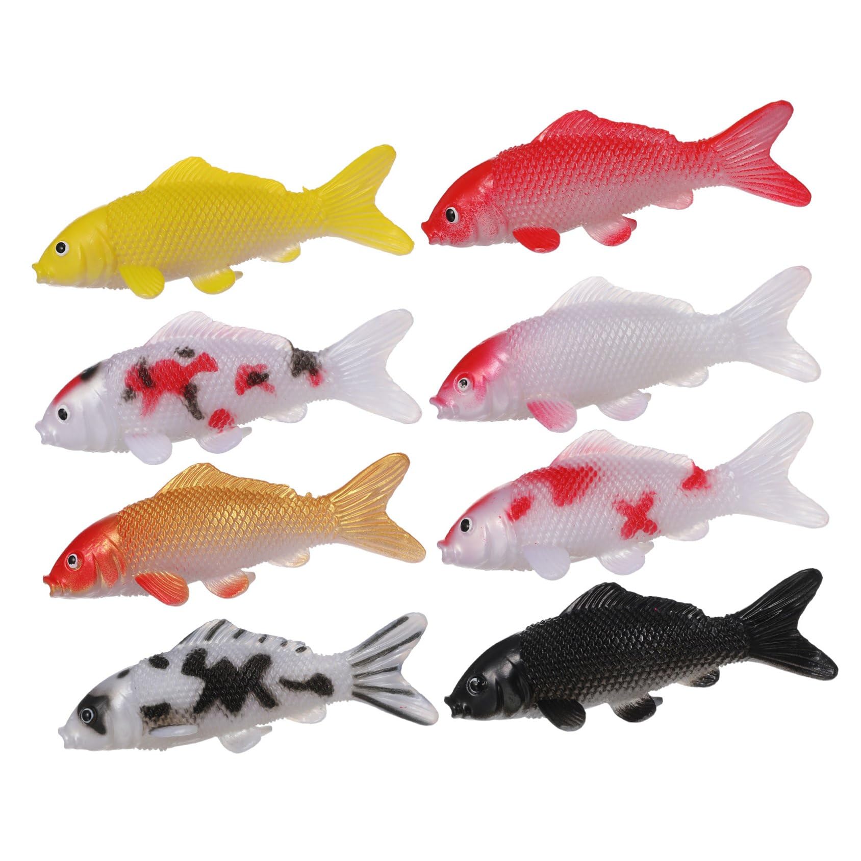 Faux poissons réalistes en PVC haute qualité, décoration flottante aux finitions lifelike