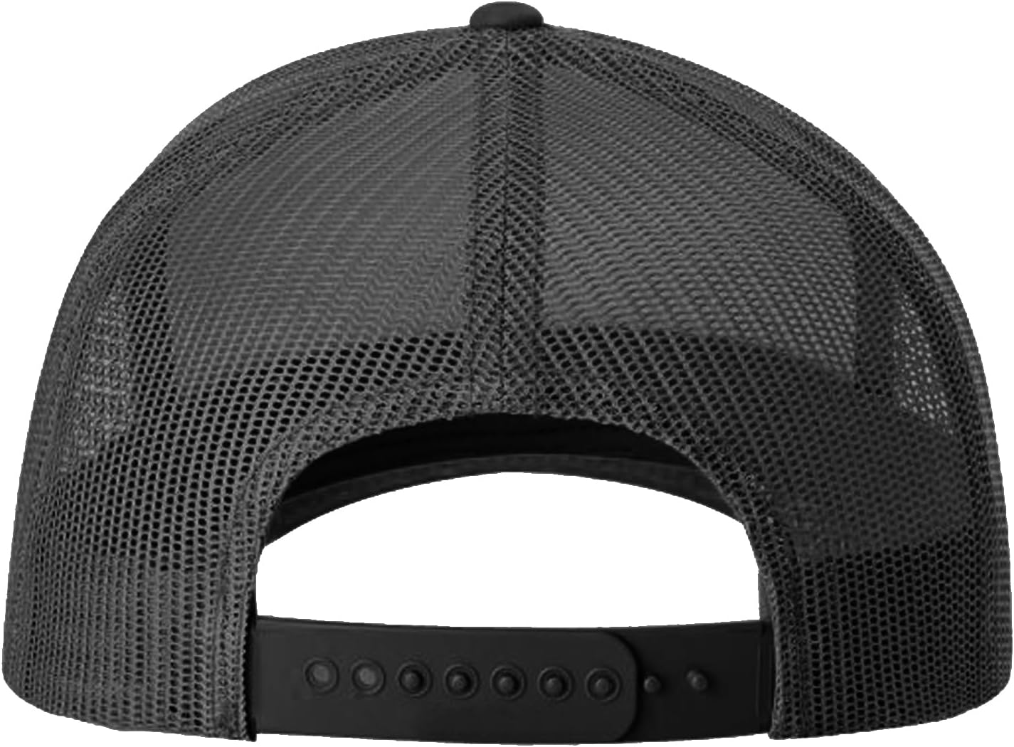 TZ Promise Men Women Plain Cotton Trucker Cap with Breathable Mesh Back, Snapback Baseball Hats - Image 3