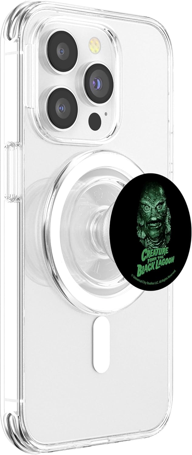 Universal Monsters Creature From The Black Lagoon Portrait PopSockets PopGrip for MagSafe