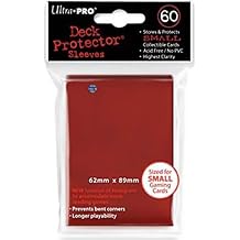 Ultra Pro Sleeves Small 60 D10 Card Game Red