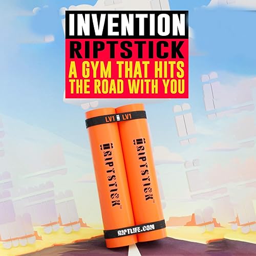 Miniatura 9 de Entrenamiento RipStick - Entrenamiento de resistencia y fuerza, entrenamiento de la parte superior del cuerpo y Riptstick de rehabilitación articular