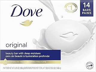 Sponsored Ad - Dove Beauty Bar Gentle Skin Cleanser Moisturizing for Gentle Soft Skin Care Original Made With 1/4 Moisturi...